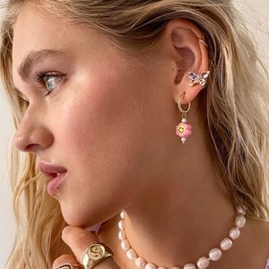 Fraiser Sterling Daisy Dream Hoops